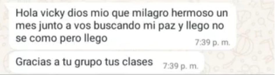 testimonios - Victoria Krebs
