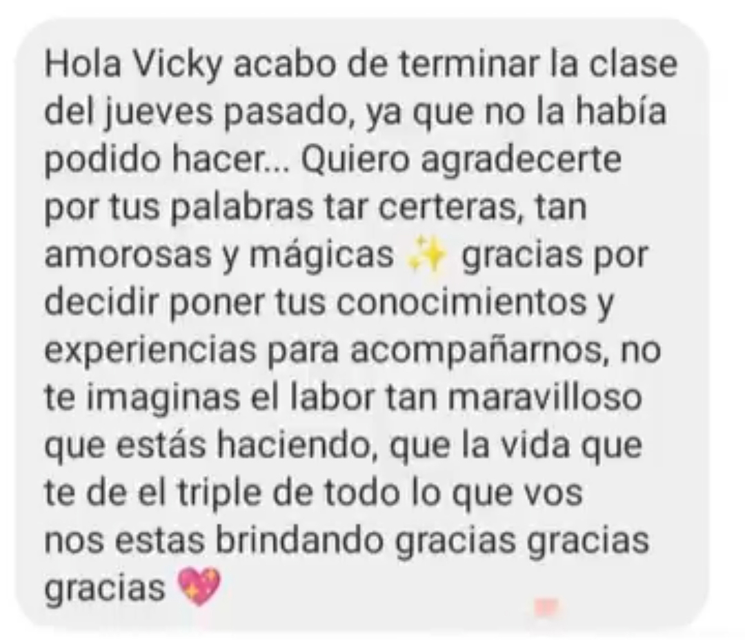 testimonios - Victoria Krebs