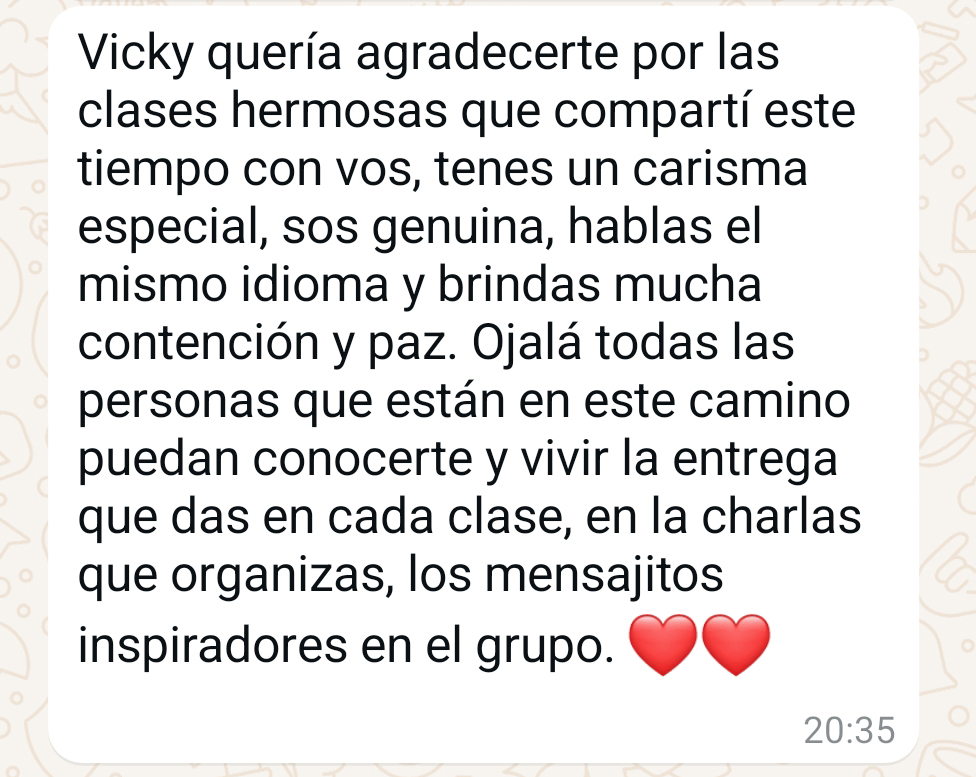 testimonios - Victoria Krebs